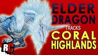 How to find KIRIN Elder Dragon Tracks in Coral Highlands | Monster Hunter World (Kirin Location)