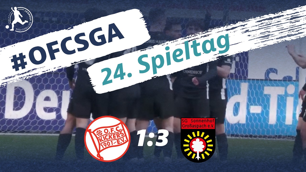 Kickers Offenbach vs SG Sonnenhof Großaspach Highlights
