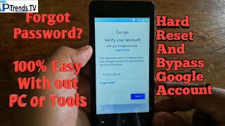 How to Hard Reset and Google Account bypass Cherry Mobile Flare S5 Mini