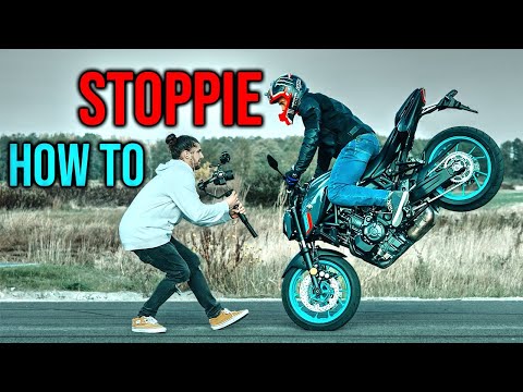 HOW TO DO A STOPPIE [ SCHOOL OF STUNTS EP.6 ]