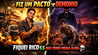 FIZ UM PACTO COM O DEMONIO DA ENCRUZILHADA E FIQUEI RICO, MAS PERDI MINHA ALMA!