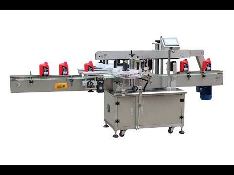 Two sides sticker labeling machine