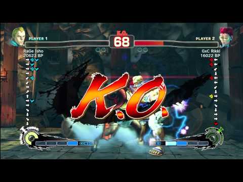 SSF4 [AB] RaGe Isho vs GxC Rikki [VI]