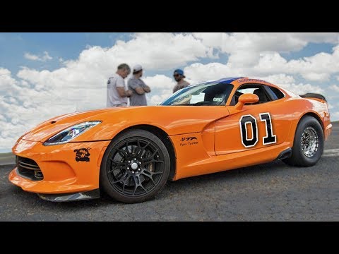 GENERAL LEE Would be Proud - 2,300hp Turbo Viper! Video