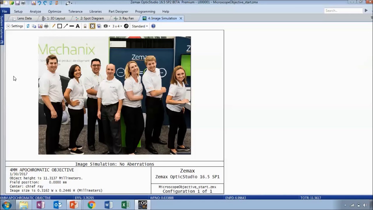 Designing a Microscope Objective with OpticStudio