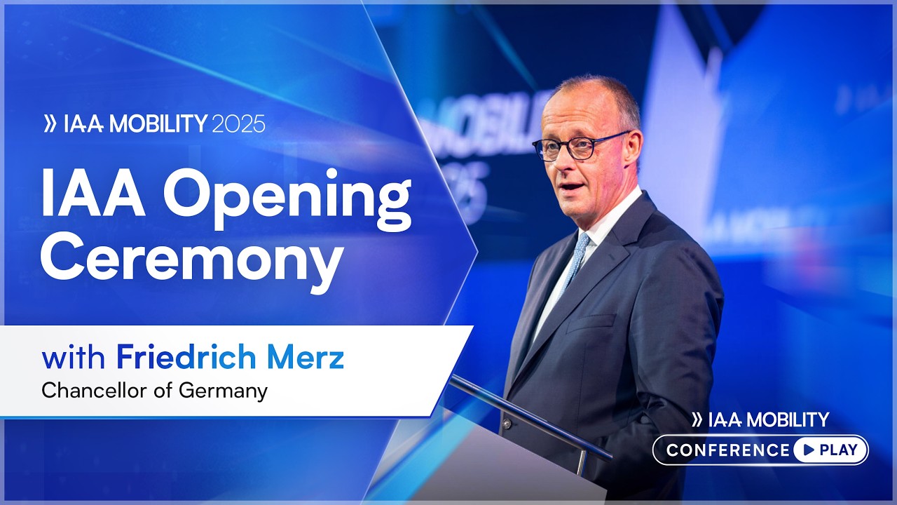 Opening Ceremony (German) - IAA MOBILITY 2025