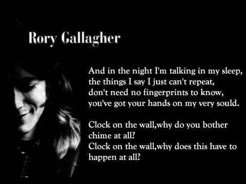 Can't believe it's true - Rory Gallagher (lyrics on screen)