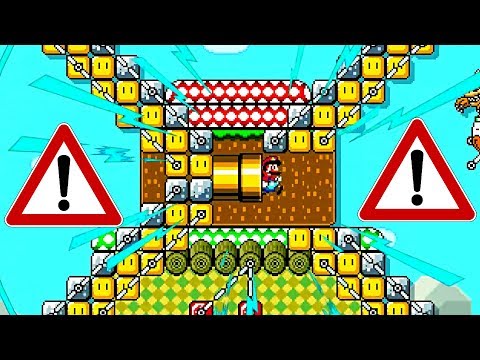 Super Mario Maker 2 🔧 Windmill Warning 🔧 Kona