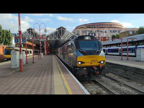 Chiltern Railways Class 68 departing London Marylebone