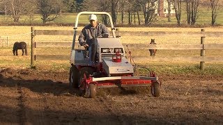 Horse Arena Transformation by Ventrac -Goodbye Weeds!