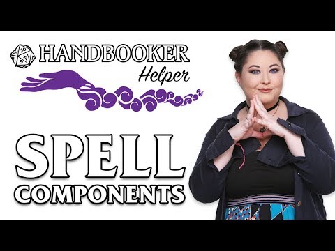 Handbooker Helper: Spell Components