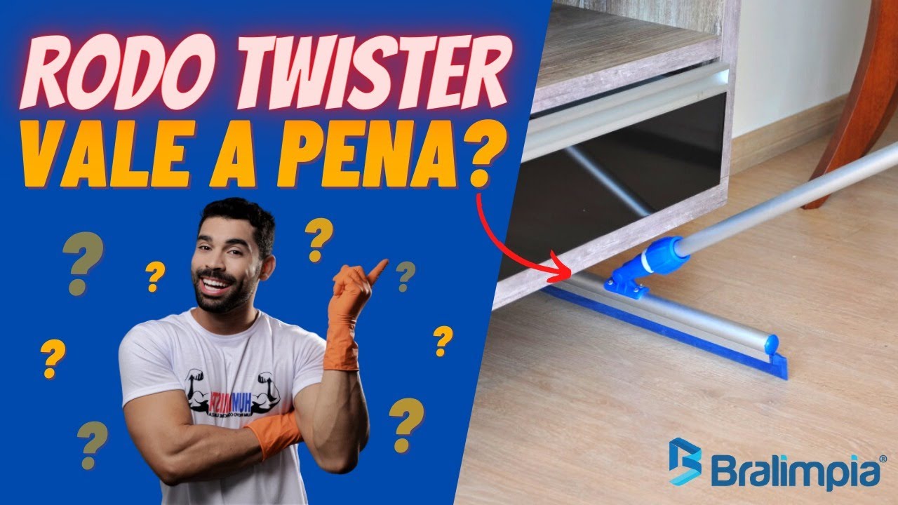 Como usar o Rodo Twister da Bralimpia? Você precisa ver isso...