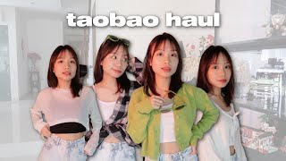 HUGE TAOBAO HAUL/淘寶開箱: clothes, bowls & more 🖤🛍