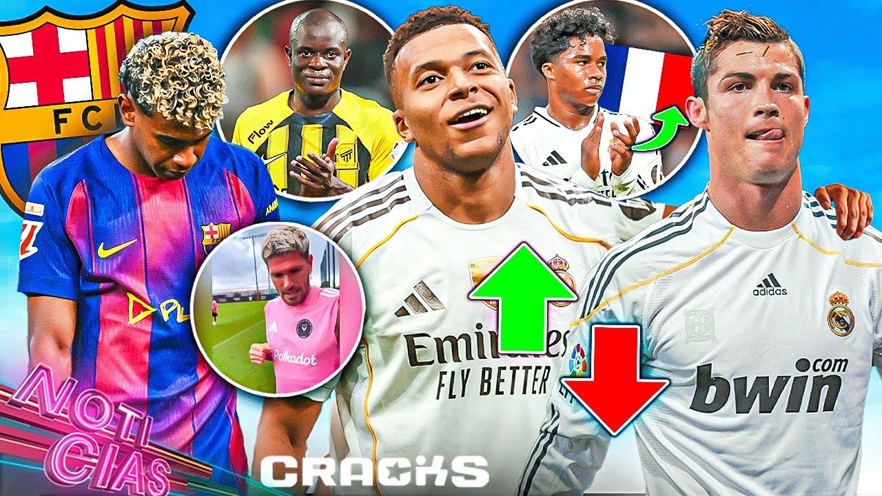 ¿Mbappe superará a CR7? Endrick a Francia | El ‘problema’ del Barça | Van por Kante | ¡Los asustan!