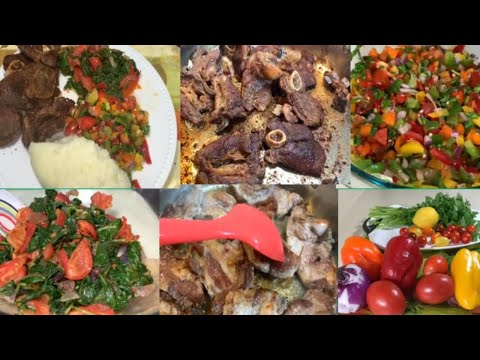 🇰🇪 Kenyan Nyama Choma & Kachumbari With No Grill | Cooking With Liz
