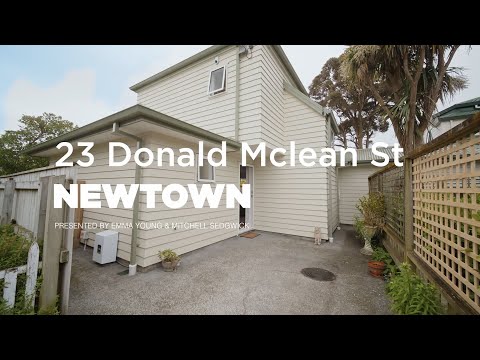 23 Donald Mclean Street, Newtown - Wellington (Emma Young & Mitchell Sedgwick)