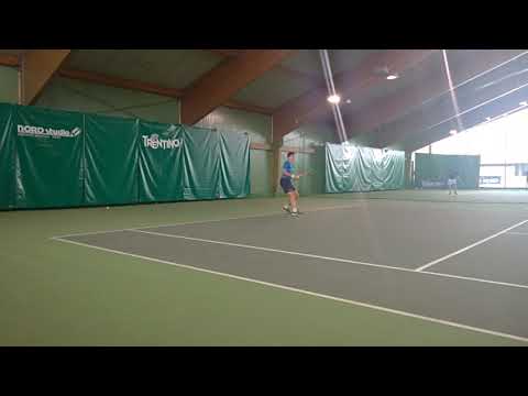 Stefano D'Agostino Tennis Slow Motion