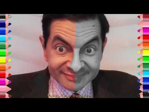 Mr Bean Memorable Moments Coloring Book Pages  Animated Movie Cartoon Video for kids