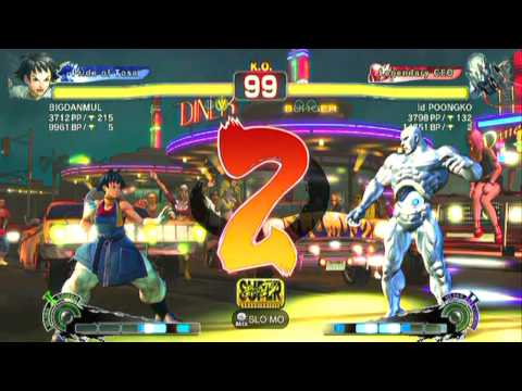 SSF4 AE: BIGDANMUL(Makoto) vs ld POONGKO(Seth) - HD 720p