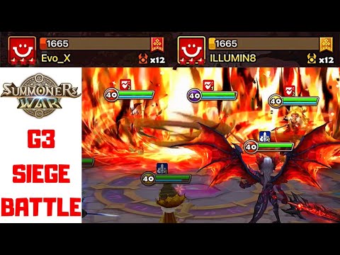 Carcano Savannah Meta Everywhere ! - High G3 Siege - GOAT v Evo_X v ILLUMIN8 - Summoners War