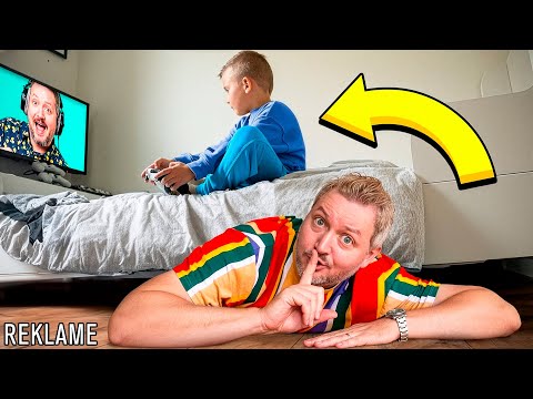 Jeg GEMTE MIG på en fans værelse!🤫