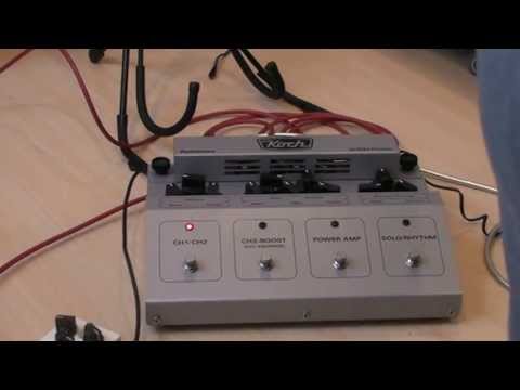 Ninja Do Set Up - Koch Pedaltone PDT-4 All Tube Preamp - Amp Valve Tech Audio 100W - Music Maker LPS