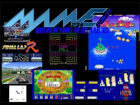 Mame 234 Whats New & Playable & The Lists To Play Them + Whats New & updated Lists Time Line 7-28-21