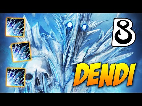 Dendi Ancient Apparition - HARD GAME - Dota 2 Pro Gameplay [Watch & Learn]