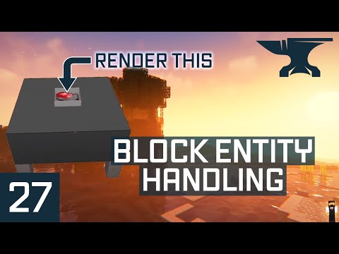 Insane Minecraft Modding Tutorial! Shizo BLOCK ENTITY RENDERER #27
