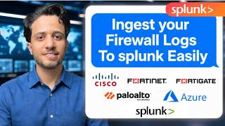 How to Ingest Firewall Logs into Splunk | FortiGate, Palo Alto, Cisco & Azure (Step-by-Step)
