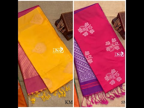 Special Soft Silk Sarees for Tamil New Year | VG Fashions