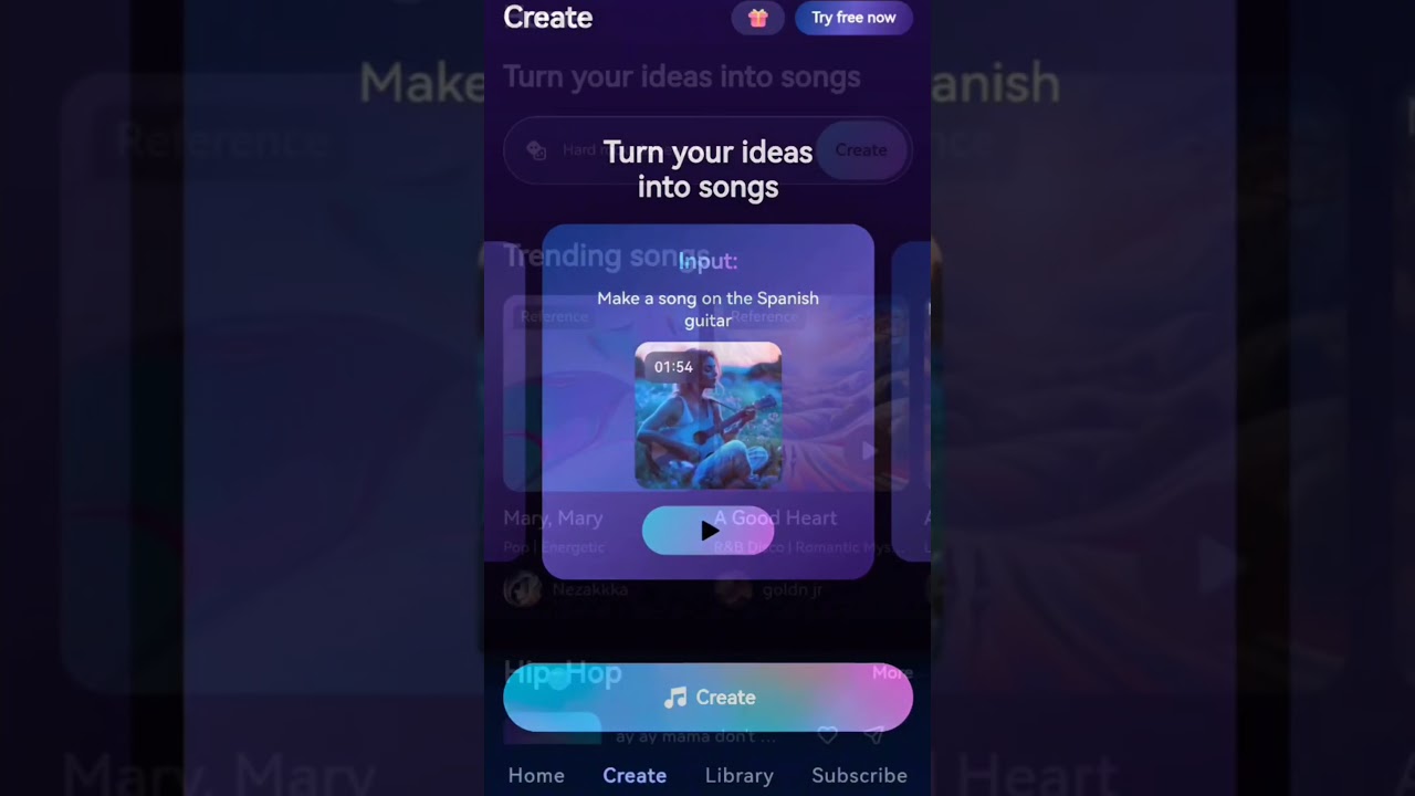 AI music generator from text 🎵