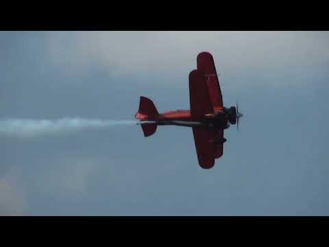 Jarrod Lindemann [RAD Aerosports Jet Waco] at the 2024 NAS Oceana Airshow