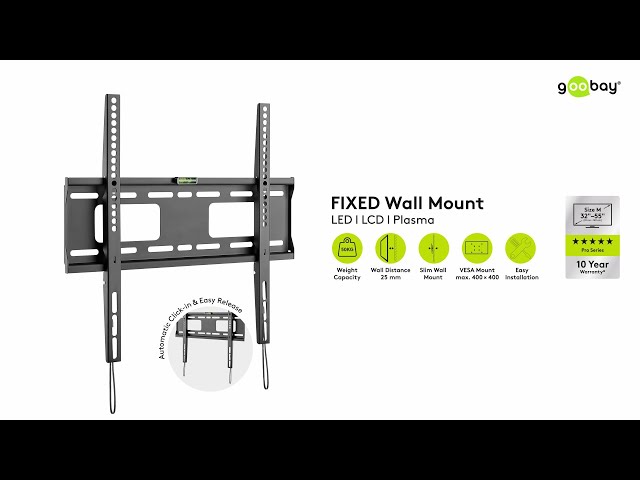 Video Teaser für TV Wall Mount Pro FIXED (M)