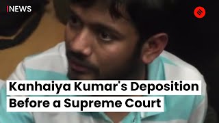 Full Video of Kanhaiya Kumar&#39;s Deposition Before a Supreme Court-Appointed Panel