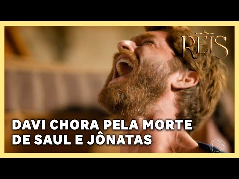HISTÓRIA DO REI DAVI: Davi chora ao saber da morte de Saul e Jônatas