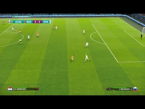 Pes Euros 20 20 Superstar  Netherlands v Slovenia  Group match 1