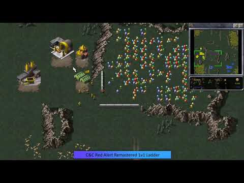 Command and Conquer Remastered: Red Alert Quickmatch 1v1 - BlazingOwnager VS NormalAce