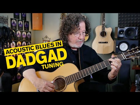 How to Play the Blues in DADGAD Tuning | Acoustic Guitar Lesson