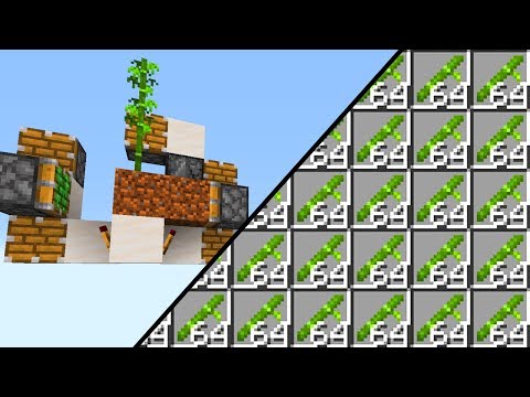 SparkofPhoenix -  The ULTIMATE Minecraft Farm!  - Minecraft Redstone Tutorial for Bamboo, Cane & Cactus