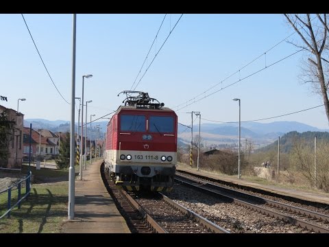 Matejovce nad Hornádom│Elektrický rušeň 163 "Peršing"