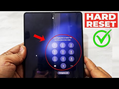All Samsung Galaxy Z Fold 2/3/4/5/6/7 - Hard Reset | Pin Pattern Unlock | Format