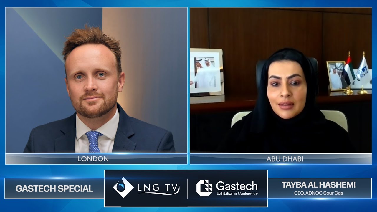 LNG TV Gastech Special | Tayba Al-Hashemi, CEO of ADNOC Sour Gas
