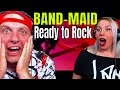 Reaction To BAND MAID Ready To Rock Anime Rock Is A Lady S Modesty Opening Theme Song