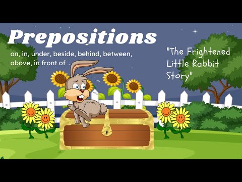 Prepositions of Place - on, in, under, beside, between, behind, above, in front of