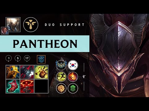 Pantheon Support vs Braum - KR Challenger Patch 26.02