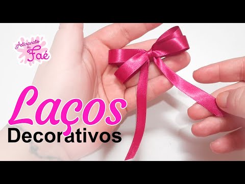 Single and Double Satin Bow - How to Make