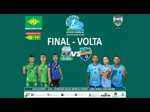 SÃO JOÃO DO JAGUARIBE X IPU | CAMPEONATO CEARENSE DE FUTSAL 2025 | FINAL VOLTA | AO VIVO