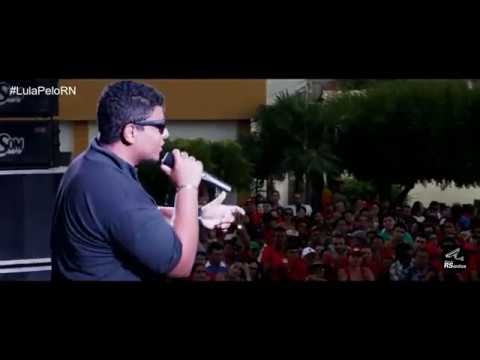 Rapper: Don Italnido no palco da caravana "LULA PELO BRASIL" / Currais Novos RN