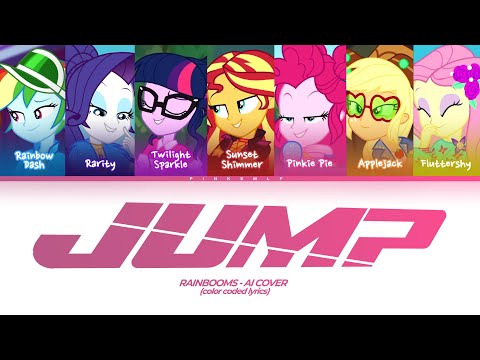MLP EG: The RAINBOOMS - ‘JUMP’ by BLACKPINK | AI COVER